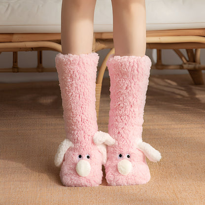 Krystelle - Chaussettes raffinées, douces et chaudes pour femmes