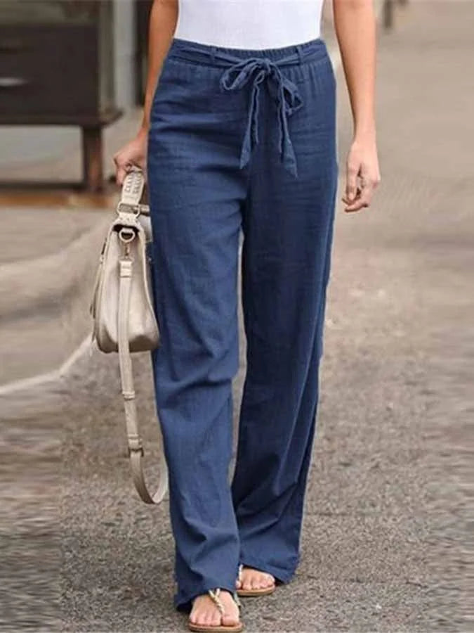 Rosanne - Relaxed Linen Trousers
