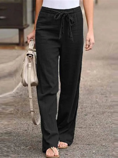 Rosanne - Relaxed Linen Trousers