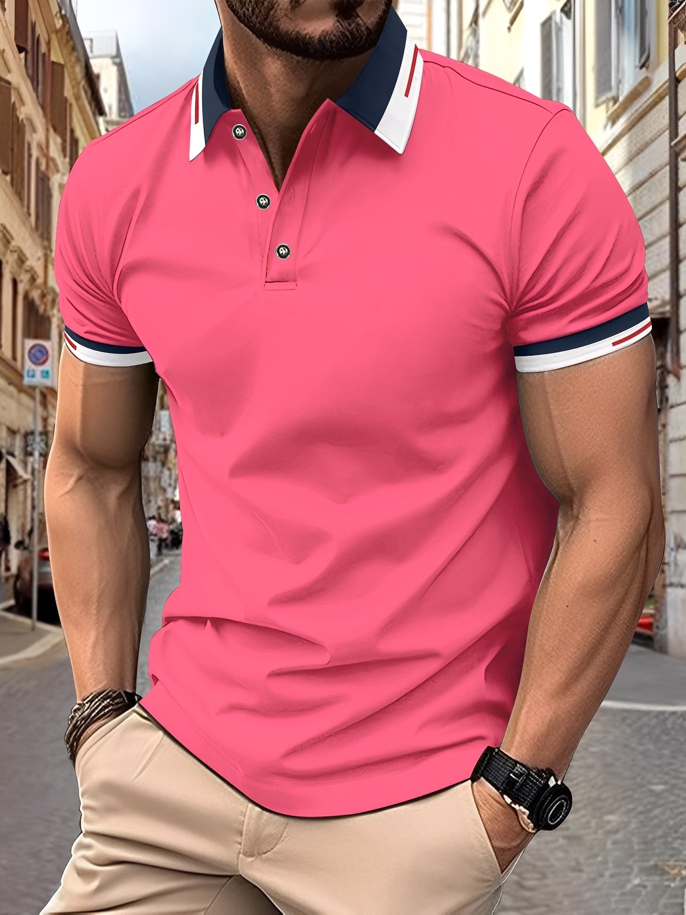 Raymund - Polo chic pour homme