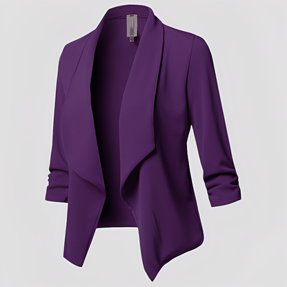 Jolie - Blazer féminin plissé tendance
