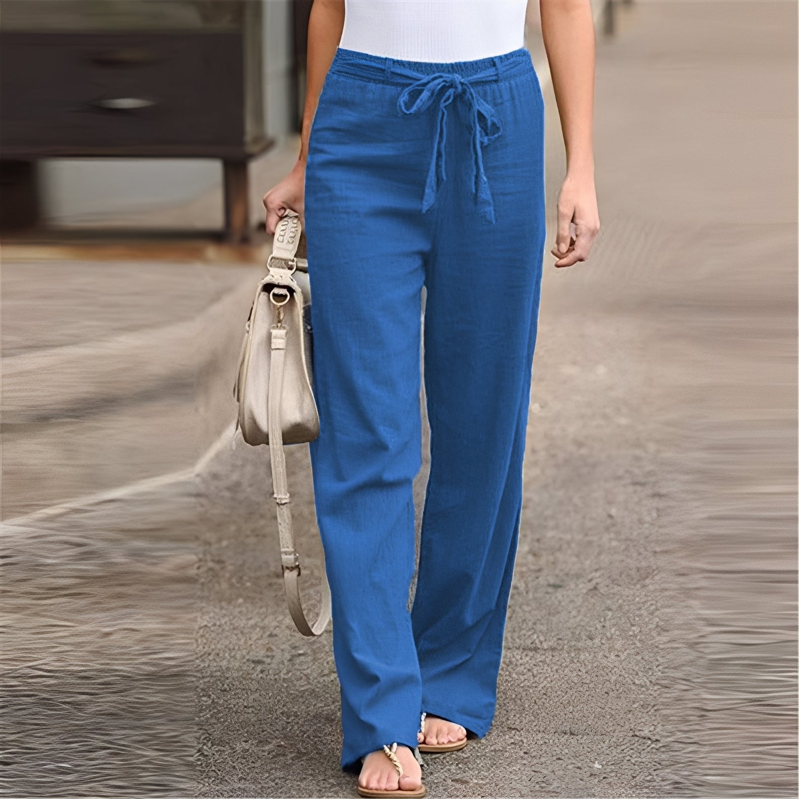 Claudine - Un pantalon d'été tendance pour femme