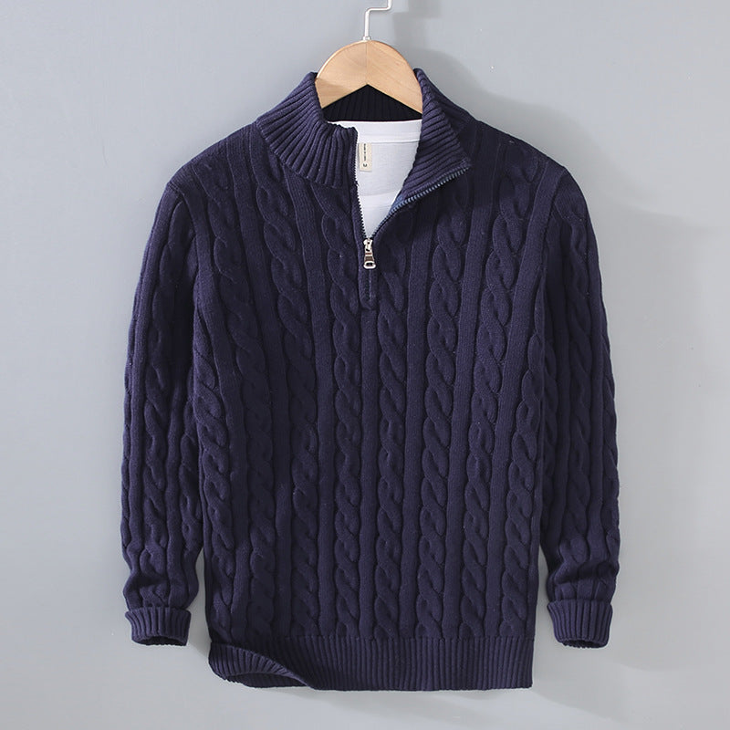 Jerald - Grand sweat à capuche zippé pour homme