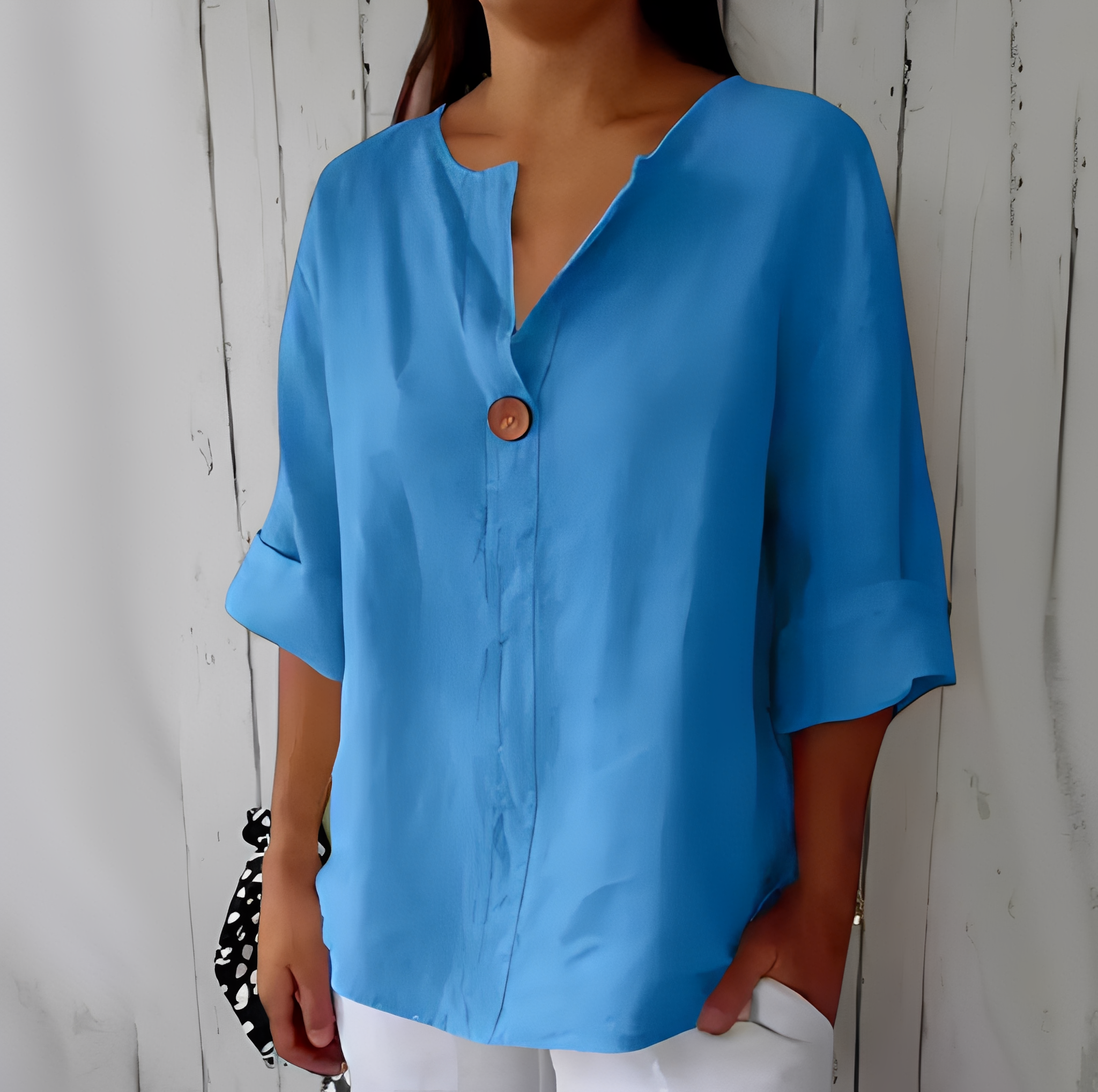 Stephanie - Blouse décontractée et ample pour femmes