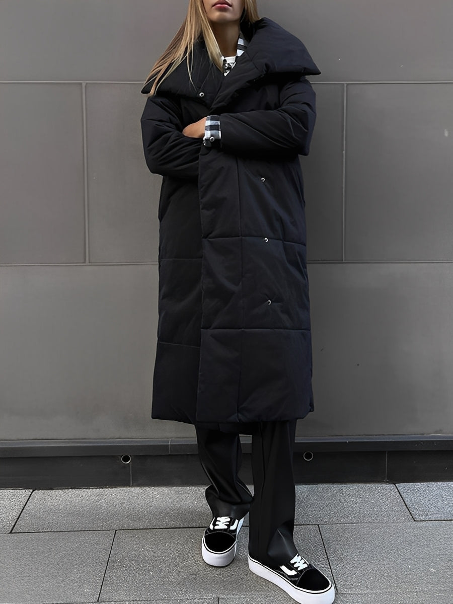 Adaline - Manteau long et chaud matelassé pour femmes