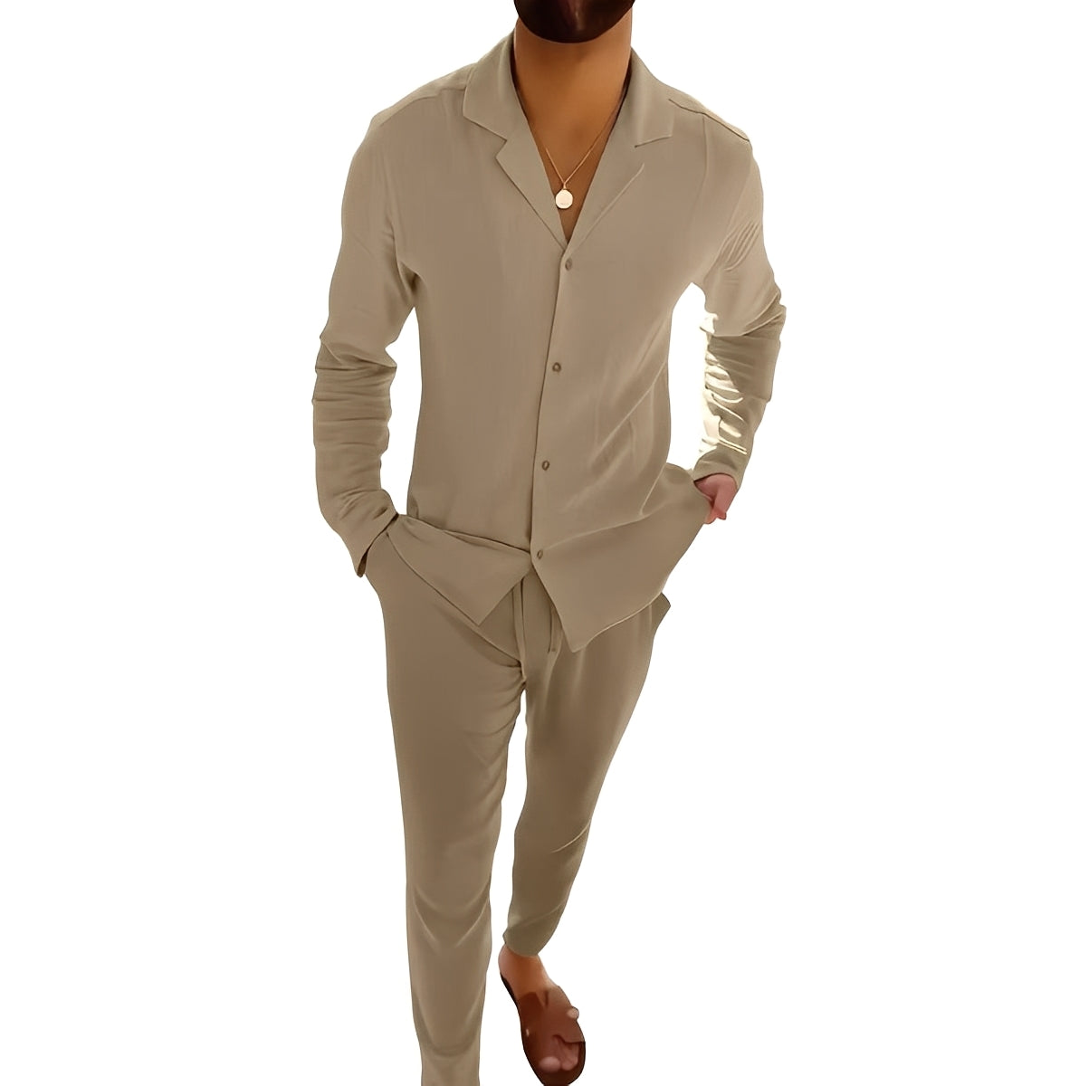 Hadrien - long-sleeved shirt and trousers for men Define