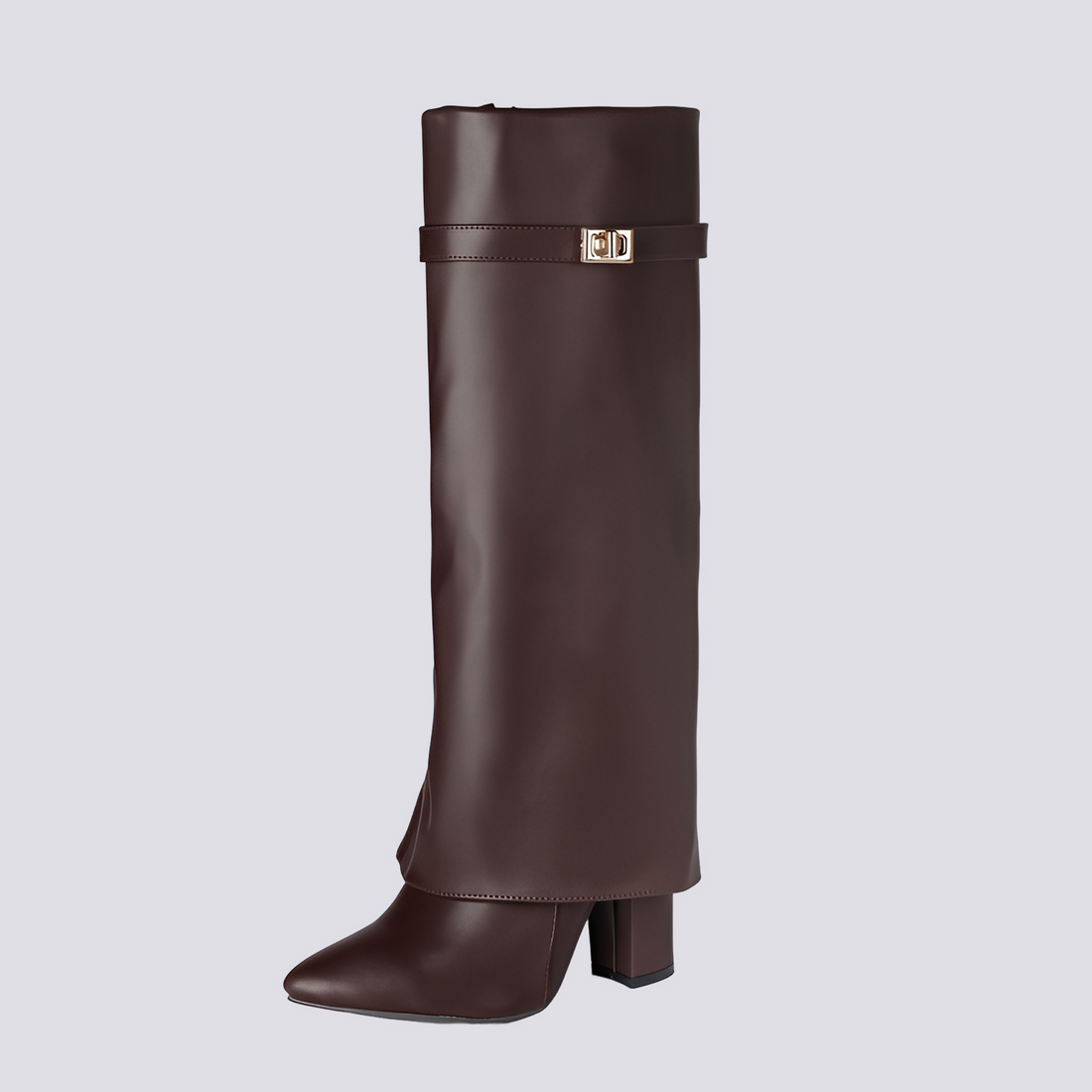 Jacqueline - Bottes Élégantes à Talon Bloc