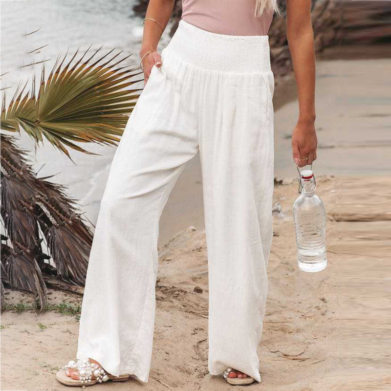 Reina – Pantalon d'été tropical