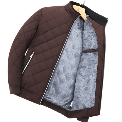 Willard - Veste chaude matelassée avec doublure polaire pour homme