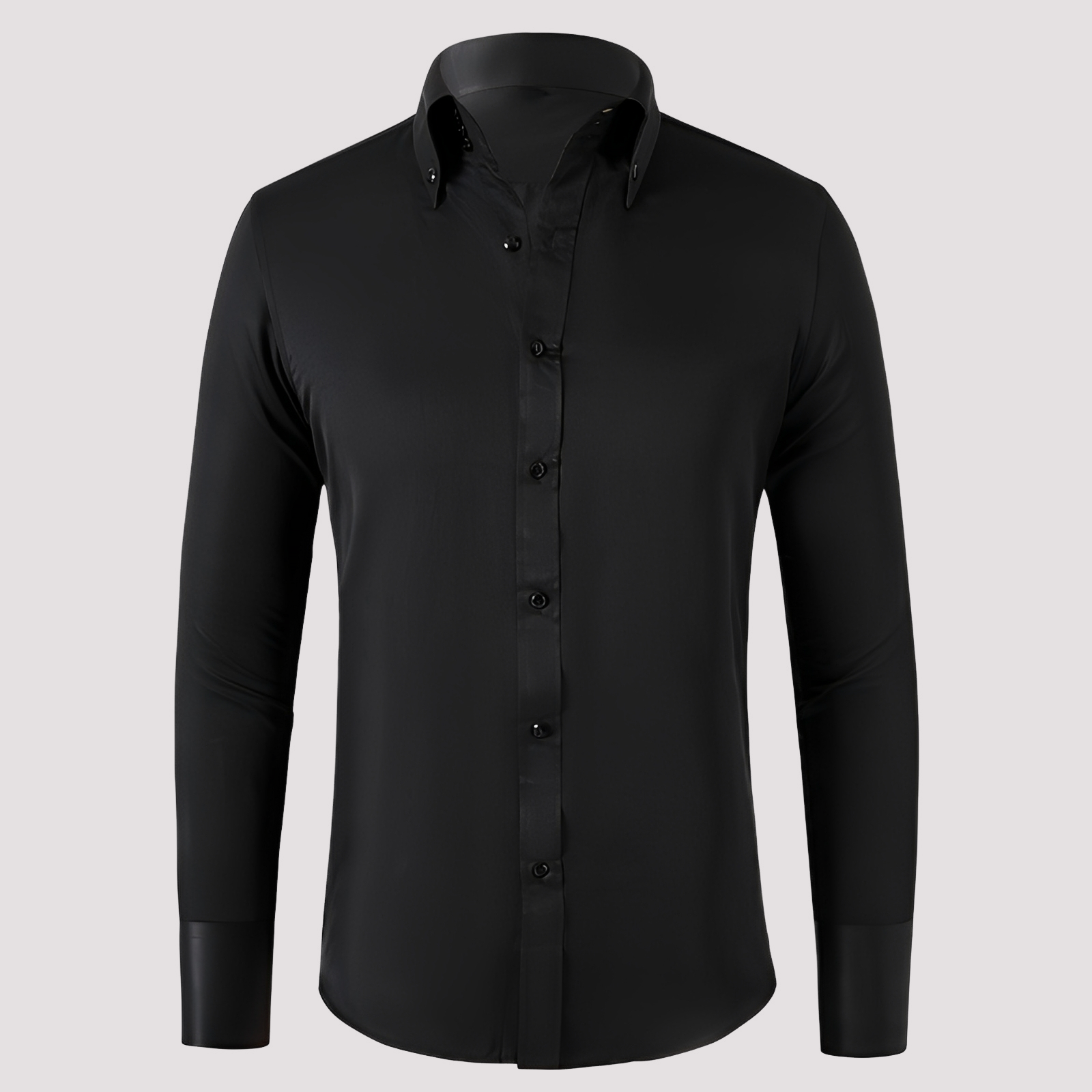 Marco - Chemise relax à manches longues pour hommes