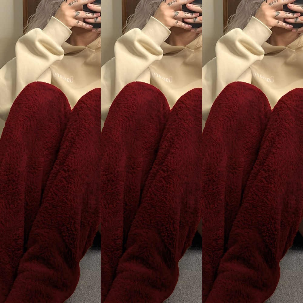 Camellia - Chaussettes longues et chaudes d'hiver pour femmes