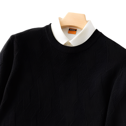 Winfred - Pull en cachemire pour hommes, style tendance et élégant