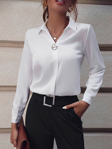 Erica - Chemise chic à longues manches