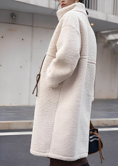 Noelene - Large manteau en laine chaude pour femmes