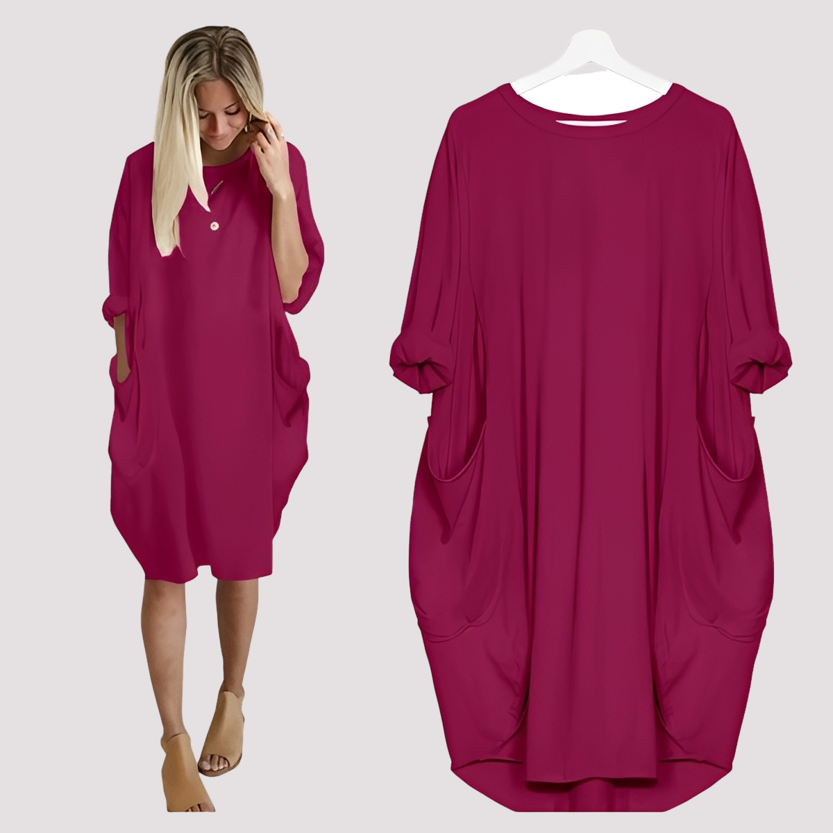 Kate - Robe décontractée et ample pour femmes
