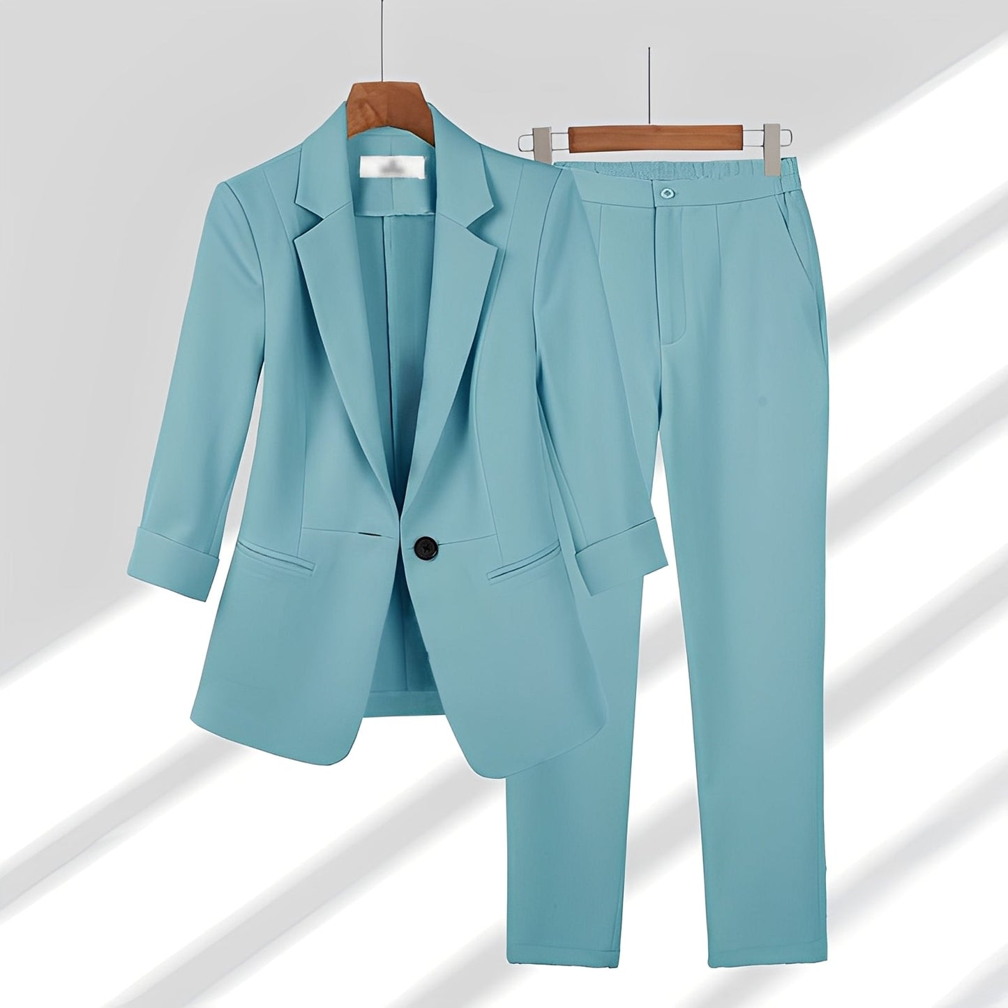 Andrea - Ensemble élégant de blazer et pantalon pour femmes