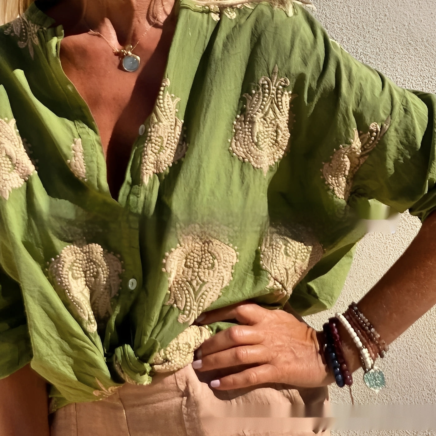 Erica - Blouse confortable et décontractée pour femmes