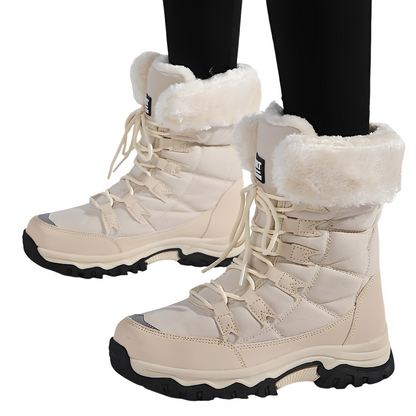 Yasmine - Warme und wasserdichte Samtstiefel für den Winter für Damen