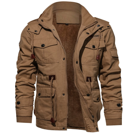 Stafford - Manteau homme avec plusieurs poches utiles