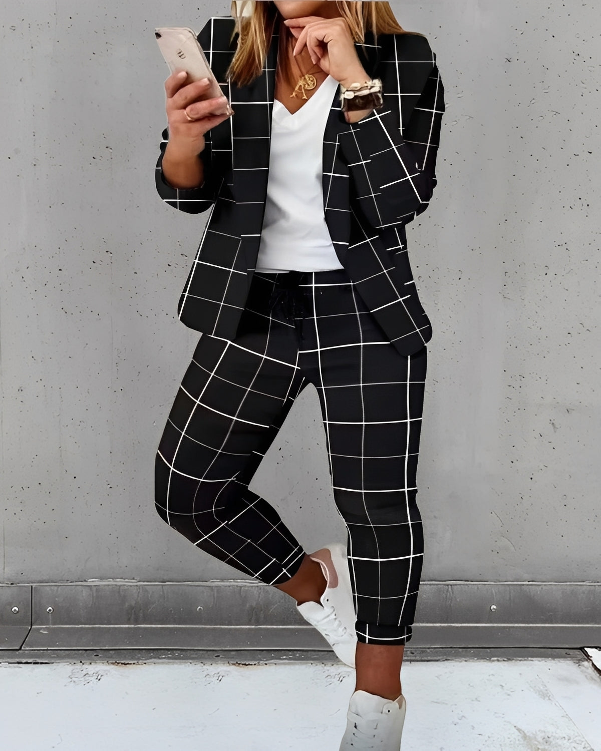 Addie - Ensemble chic en deux pièces pour femmes
