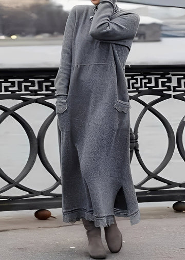Emma - Robe chic, relax et chaude pour femmes