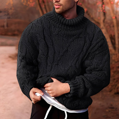 Adrian - Großer eleganter Strickpullover für Herren