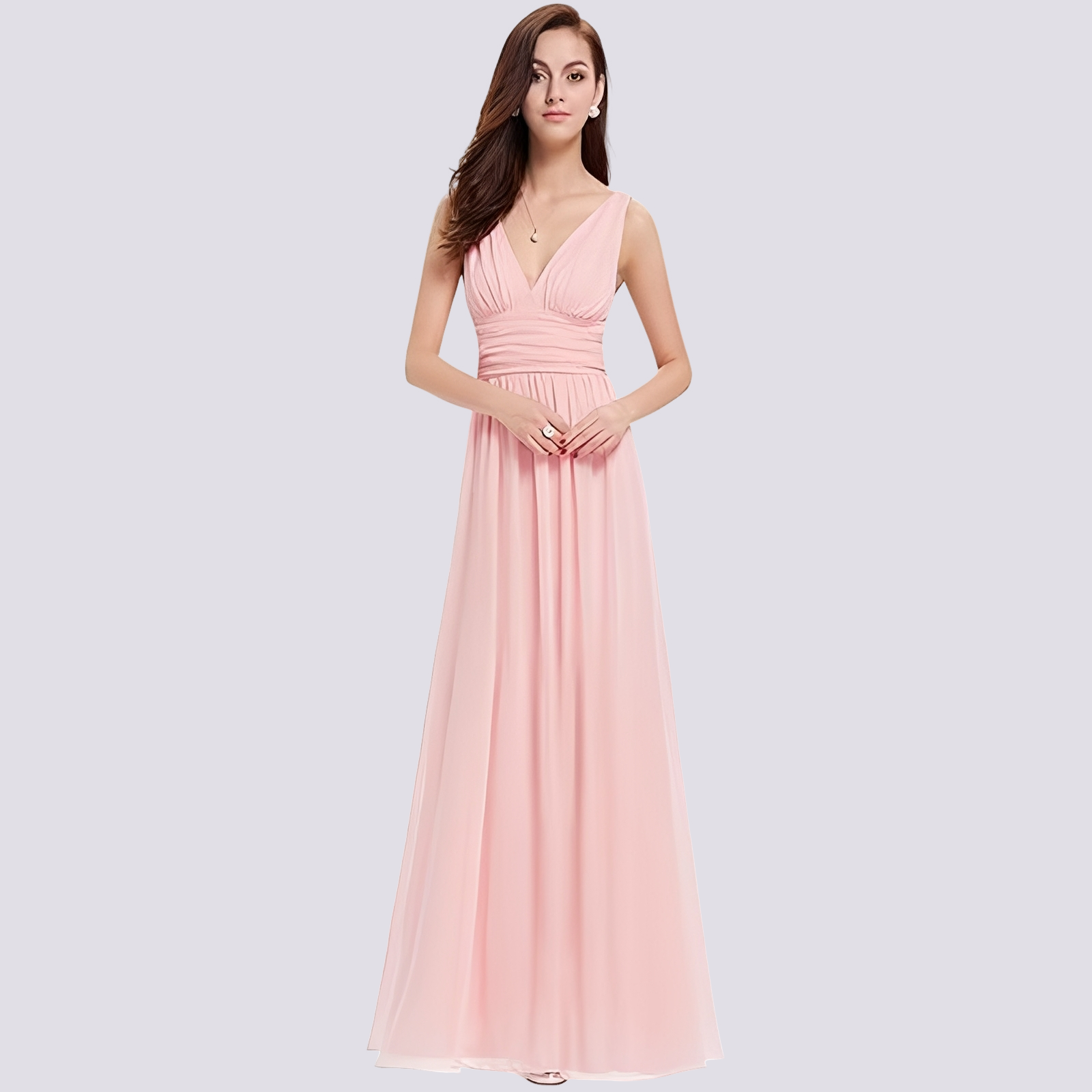 Maddie - Robe de soirée élégante sans manches pour femmes
