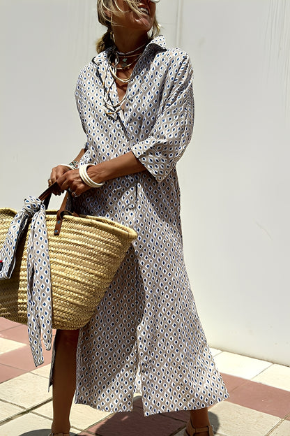 Amélie - Robe rayée classique pour femmes