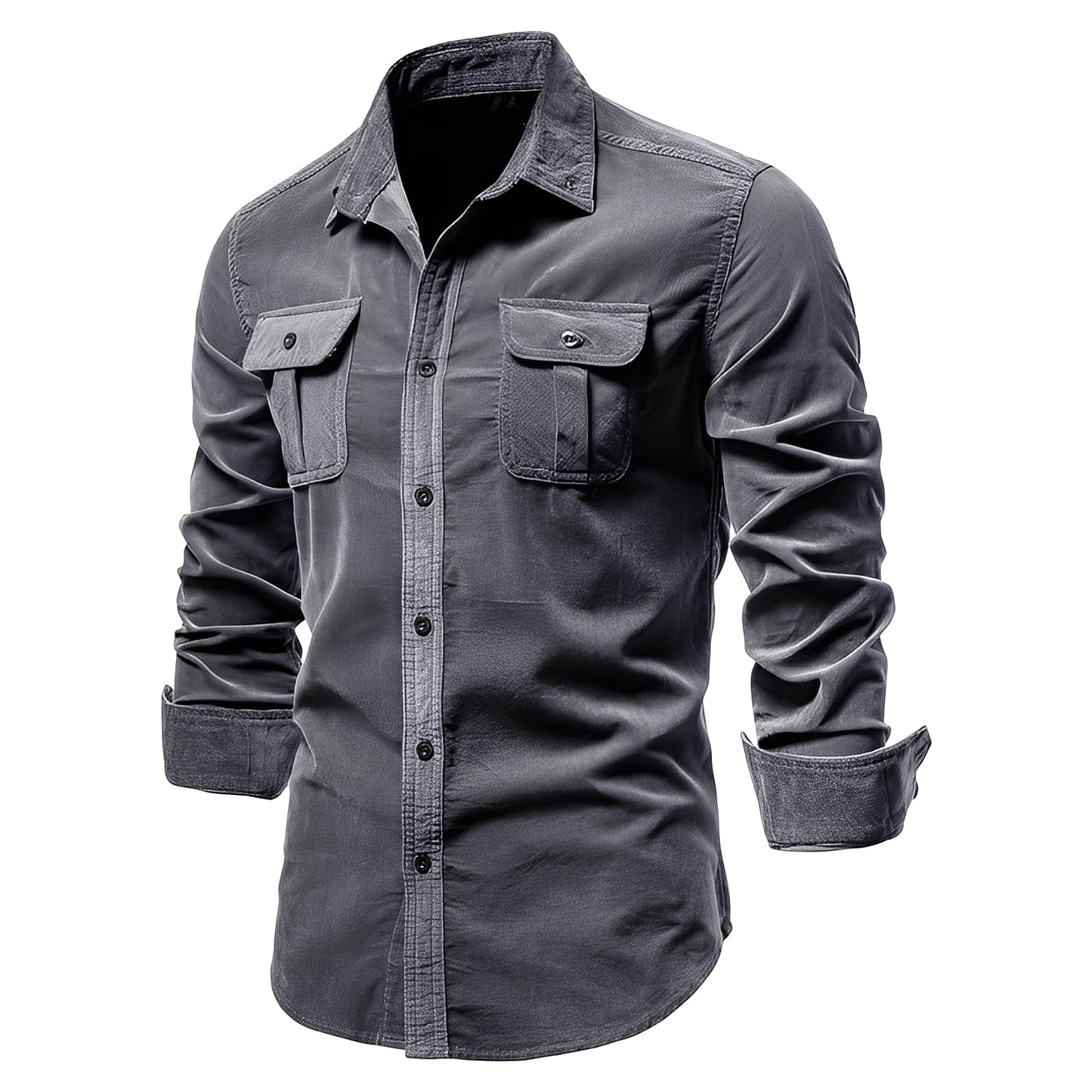 Colbert - Chemise à Manches Longues Essentielle pour Hommes