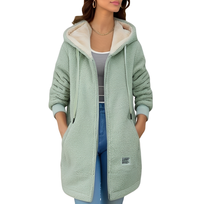 Griselda - Warm and fashionable jacket with fleece for women