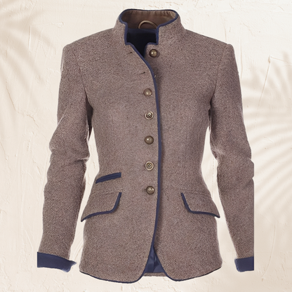 Clémence – Veste élégante unie femme