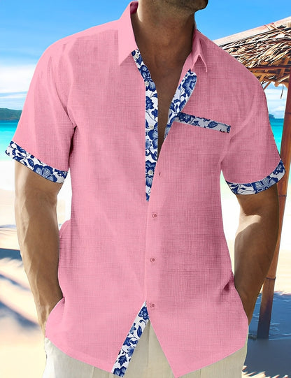 Anthony - Chemise confortable en lin pour homme