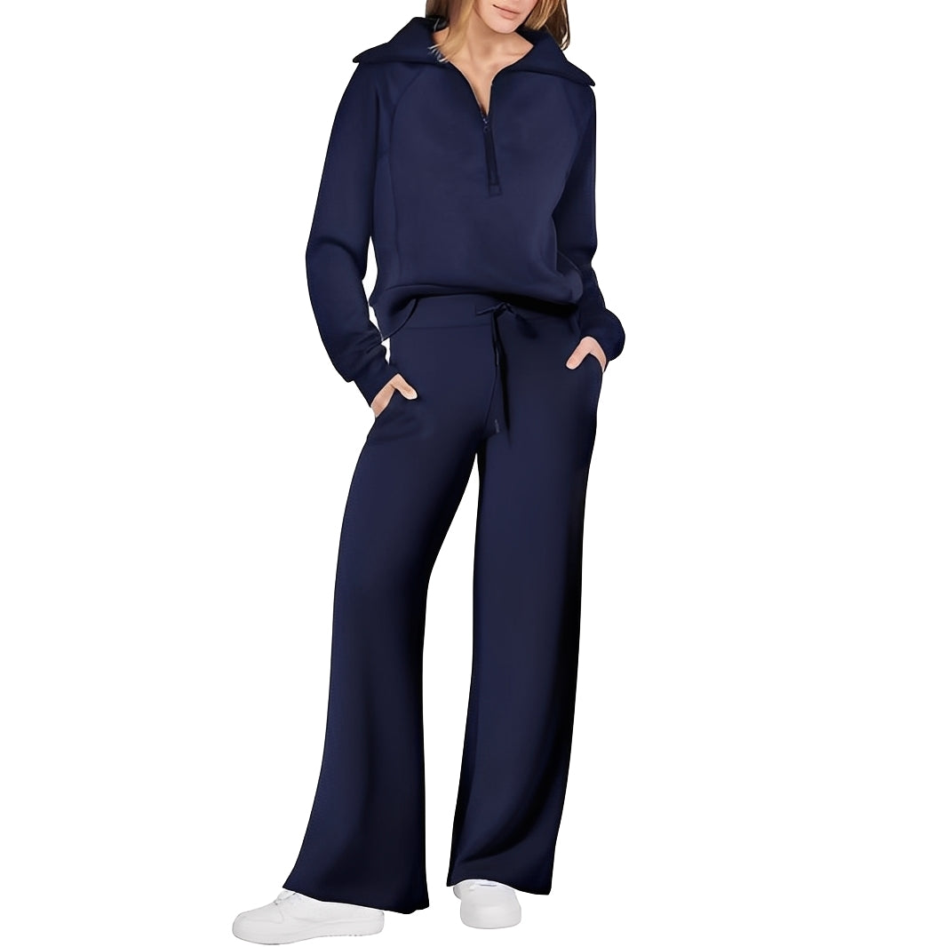 Cécile - Pull et pantalon confortables pour femmes Set