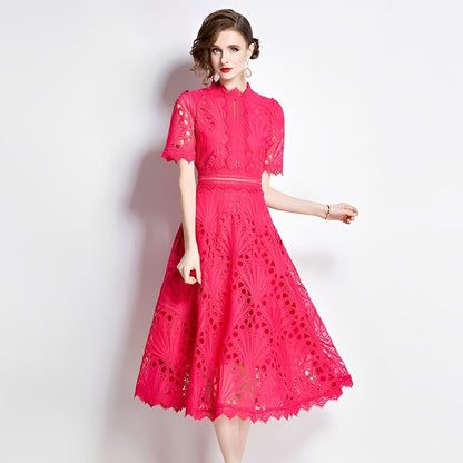 Sophia - Elegantes mittellanges Kleid für Damen