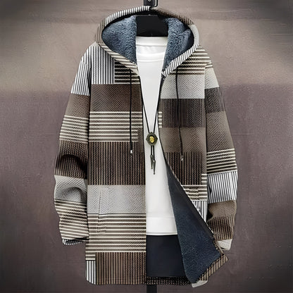 Wiley - Manteau élégant et flexible avec motif pour hommes