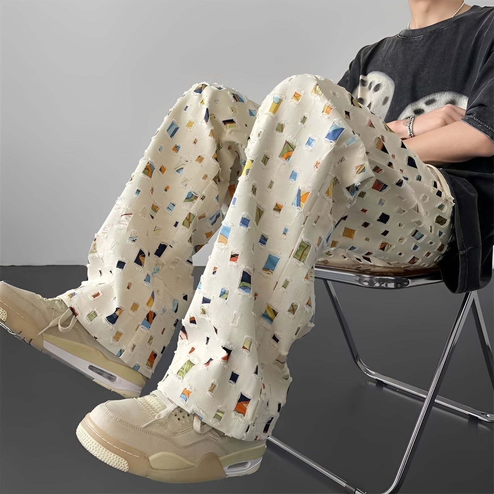 Tyrone - Pantalons Droits Élégants