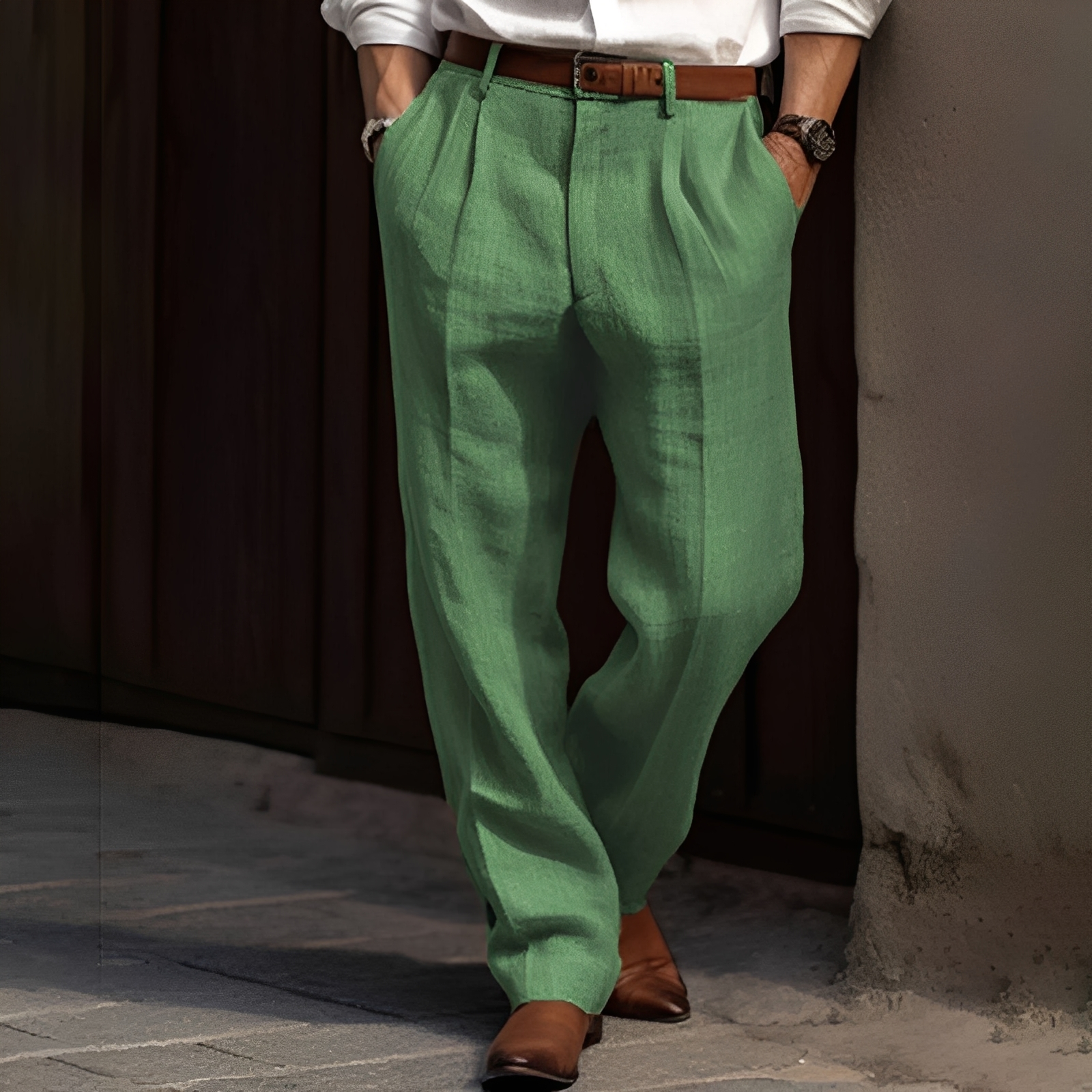 Lennart – Pantalon flexible pour homme au design élégant