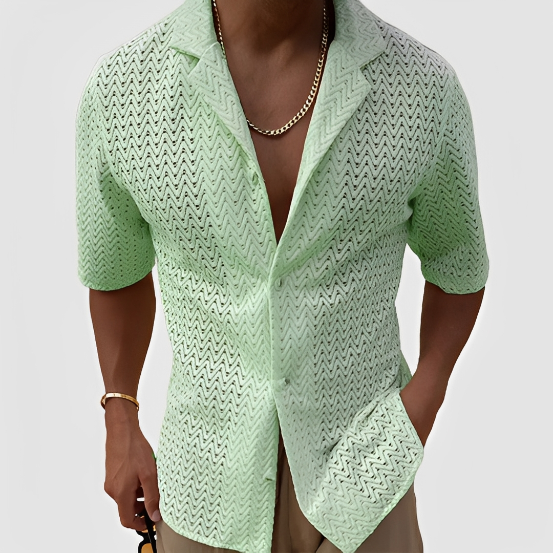 Bernie - Chemise d'été respirante pour homme