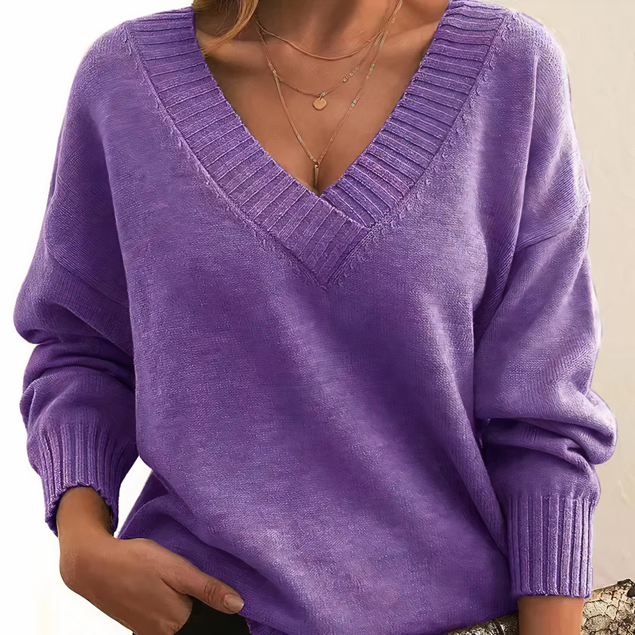 Automne – Pull élégant en cachemire
