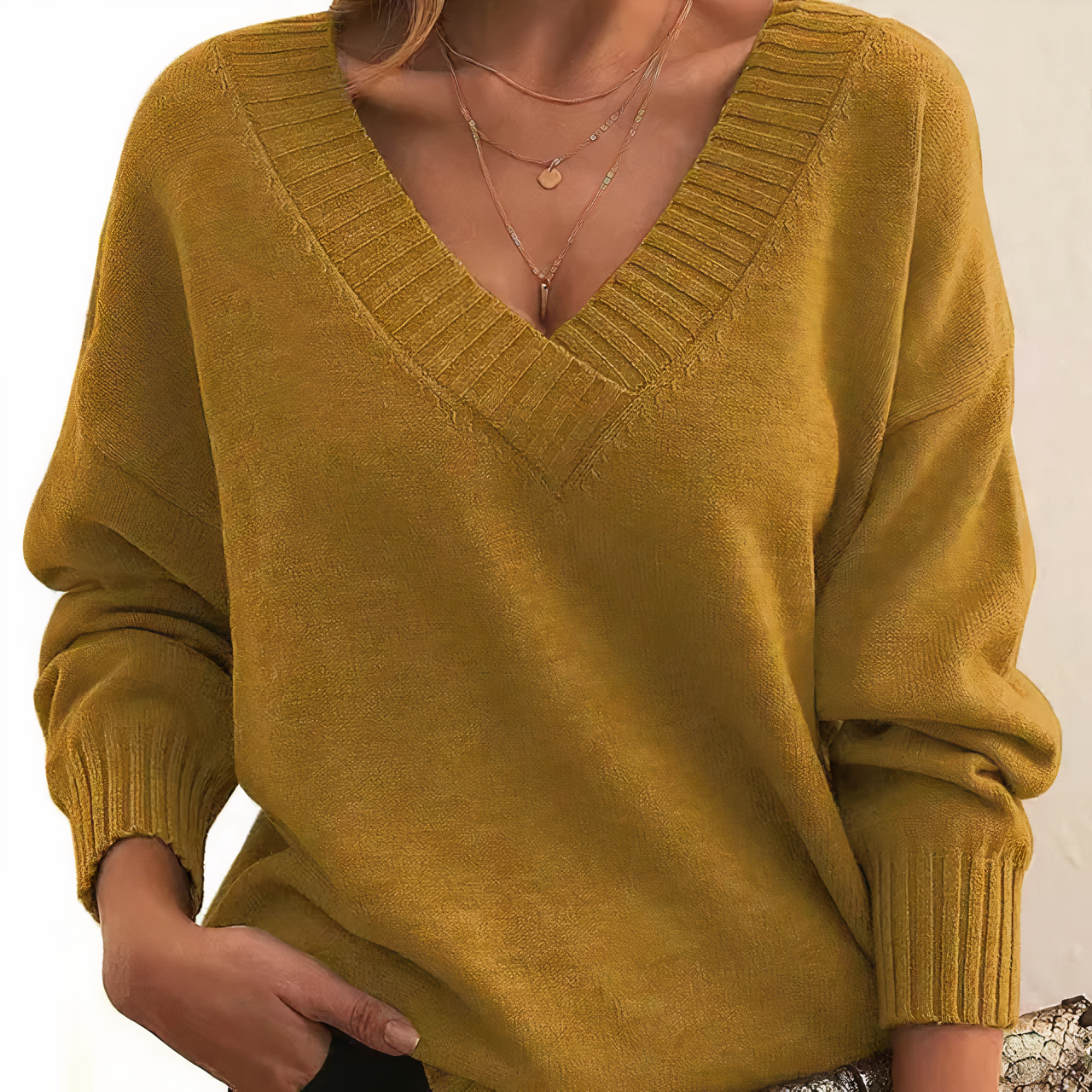 Automne – Pull élégant en cachemire