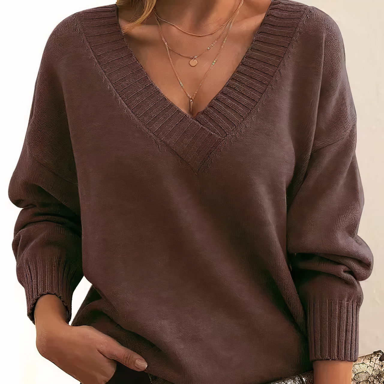 Automne – Pull élégant en cachemire
