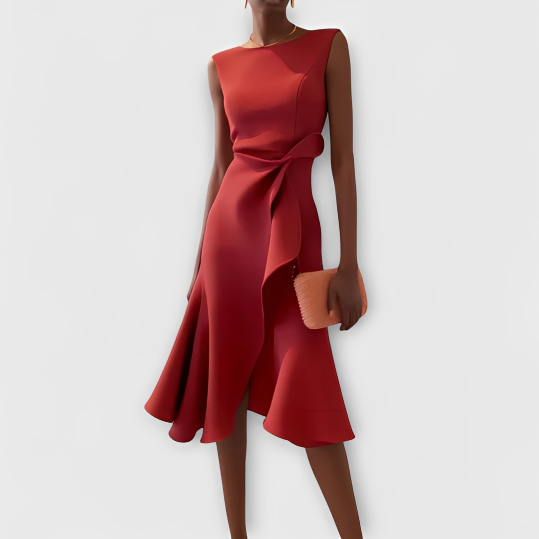 Ariane - Robe midi sophistiquée