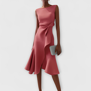Ariane - Robe midi sophistiquée