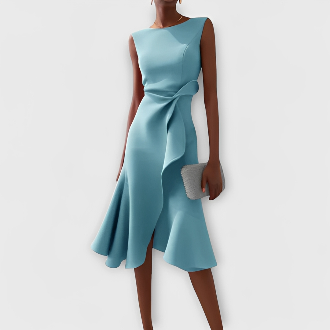 Ariane - Robe midi sophistiquée