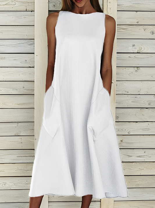 Amihan - Robe en coton simple pour toutes les occasions