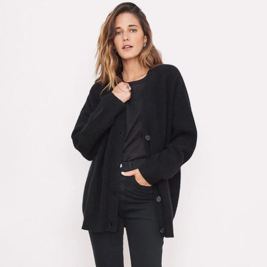 Leah – Cardigan oversize en cachemire pour femmes