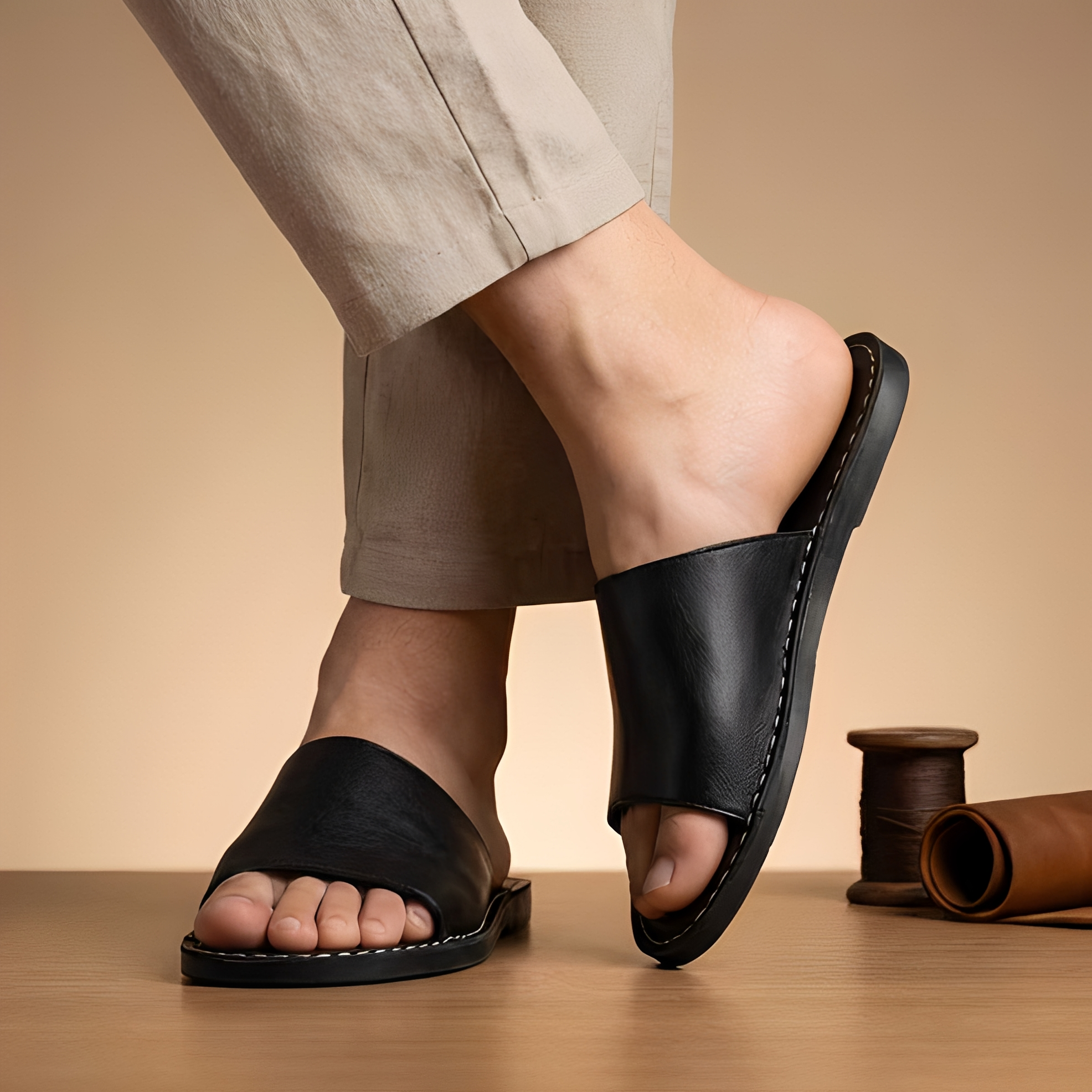 Edrian - Sandales d'été tendance pour homme