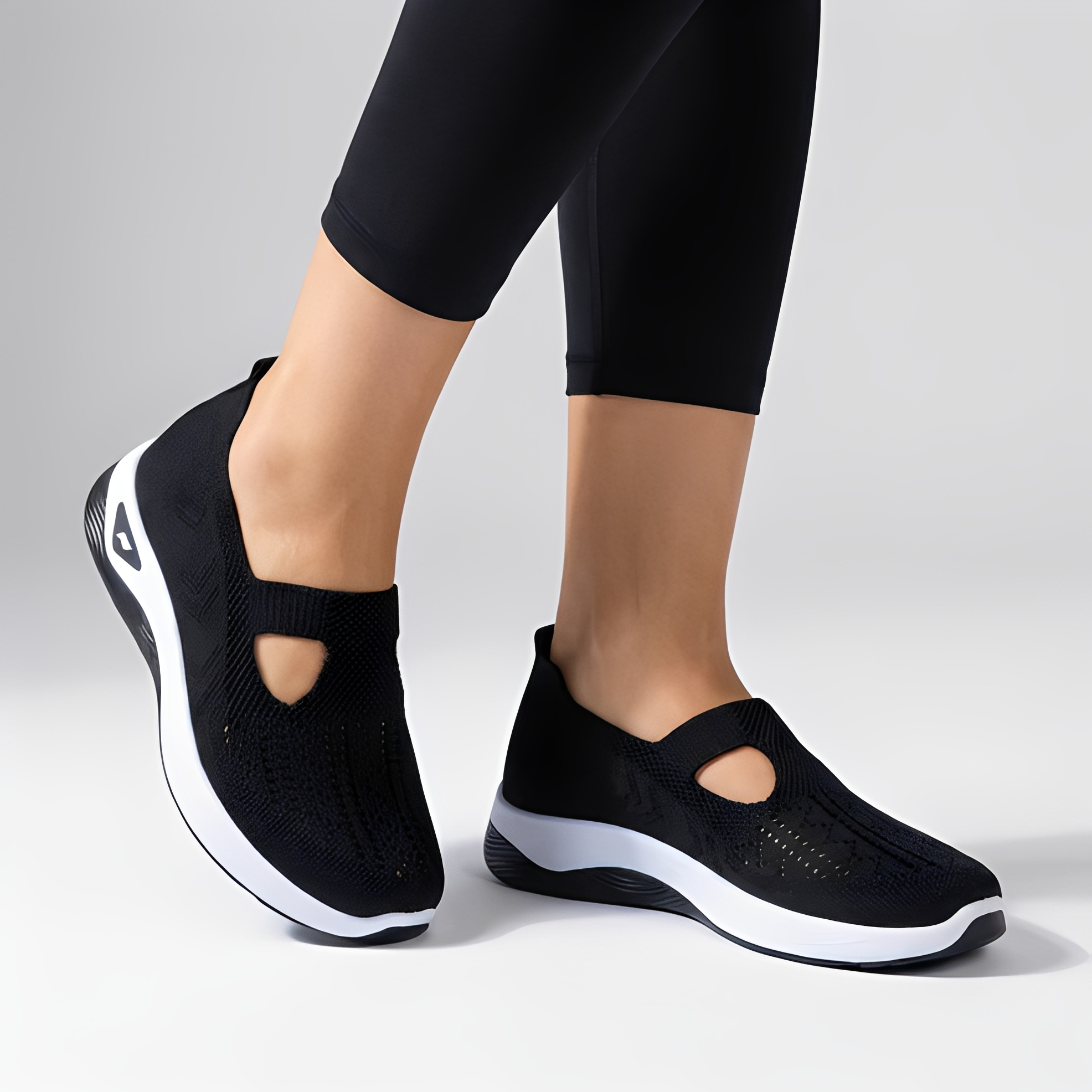 Kyllen - Baskets Décontractées sans Lacets pour Femme