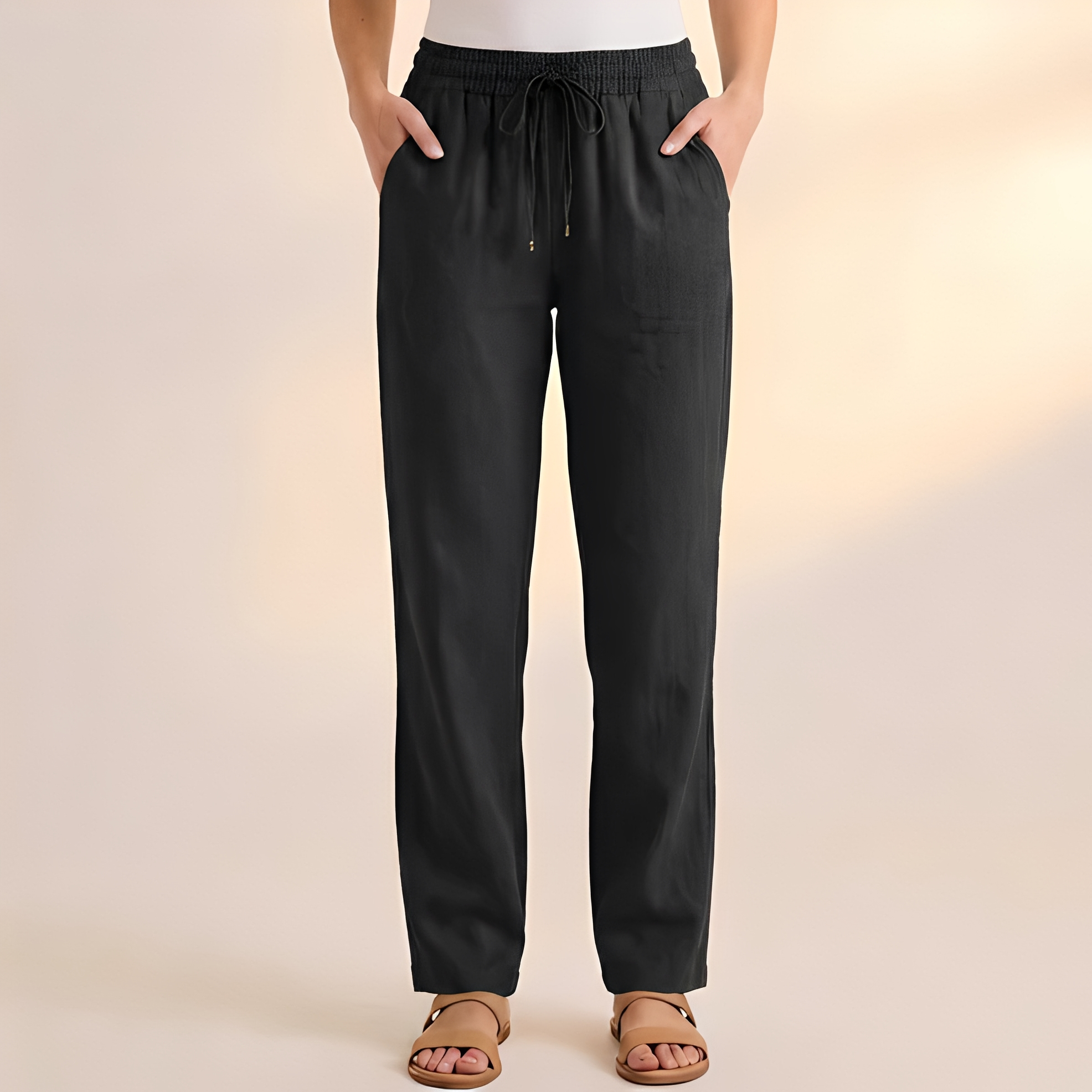 Gello - Pantalon ample à cordon de serrage pour homme