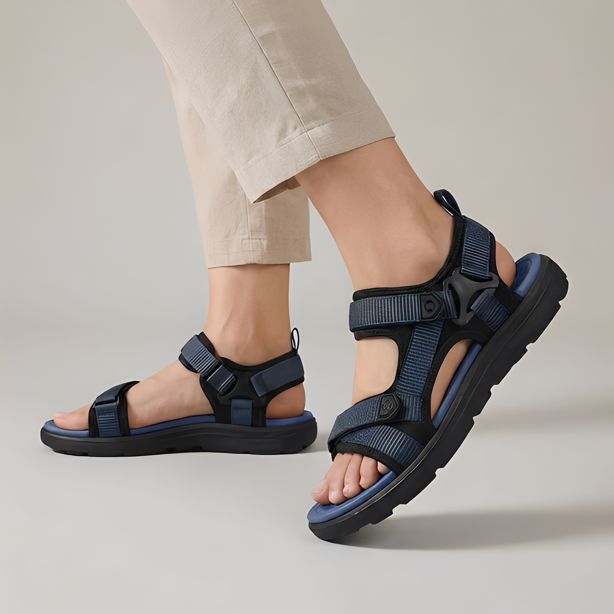 Jacob - Sandales à lanières réglables pour homme